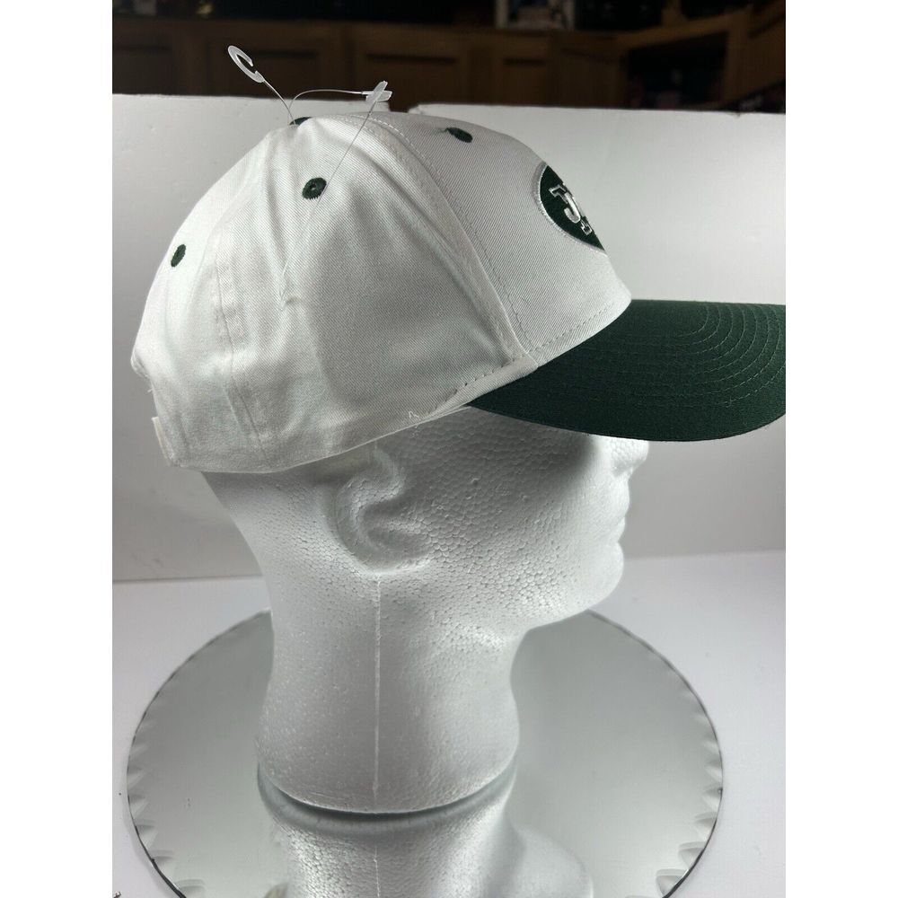 New York Jets Reebok Team Apparel Hat Cap Adult‎ White Green NWT - Picture 2 of 8